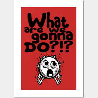 Doodle Dilemma: Funny Quote Doodle Drawing Posters and Art